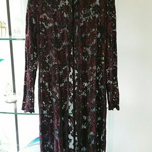 Lace coat